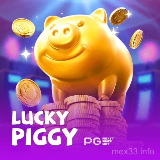 Imagen del juego Lucky Piggy en mex33 casino